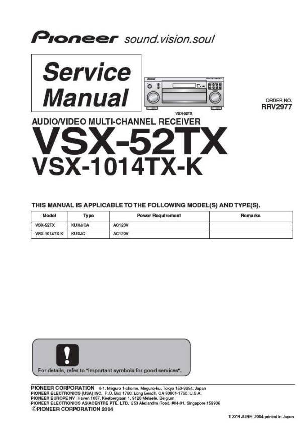 VSX-52TX, VSX-1014TX-K_RRV2977